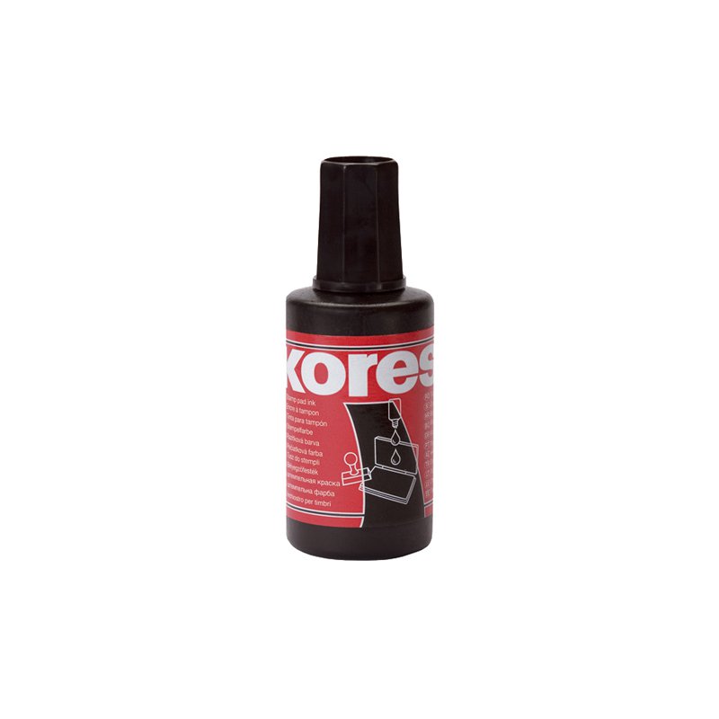 Kores stempelinkt, blauw, 28 ml